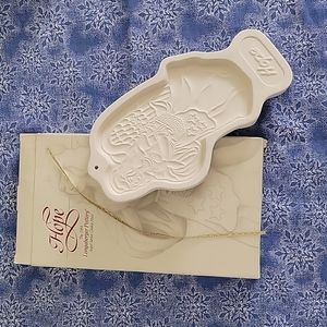 Vintage Longaberger Pottery Hope Angel cookie mold